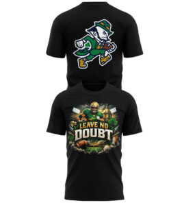 Notre Dame Fighting Irish 2026 Leave No Doubt Graphic Shirt for College Football Fans