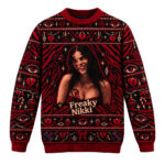 Obsession Movie 2026 Freaky Nikki Christmas Ugly Sweater