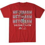 Ohio State Buckeyes Football Julian Sayin Heisman Hopeful Name Pose Graphic Shirt for College Football Fans