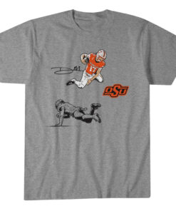 Oklahoma State Football Drew Mestemaker Air Mesty Graphic Shirt for College Football Fans