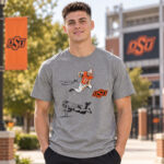Oklahoma State Football Drew Mestemaker Air Mesty Graphic Shirt for College Football Fans