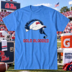 Ole Miss Rebels Football Head Coach Visor Graphic Shirt for College Football Fans