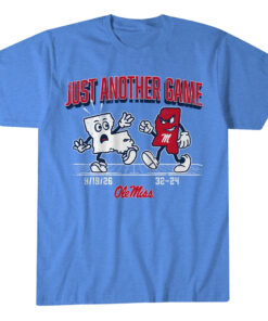 Ole Miss Rebels Football Just Another Game Graphic Shirt for College Football Fans