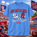 Ole Miss Rebels Football Just Another Game Graphic Shirt for College Football Fans