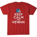 Ole Miss Rebels Football Kewan Lacy Keep Calm And Kewan Graphic Shirt for College Football Fans