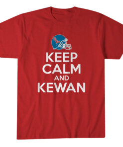Ole Miss Rebels Football Kewan Lacy Keep Calm And Kewan Graphic Shirt for College Football Fans