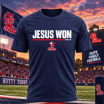 Ole Miss Rebels x JS Come To The Ship 2026 Graphic Shirt for College Football Fans