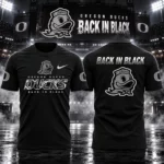 Oregon Ducks Back In Black 2026 Graphic Shirt for College Football Fans
