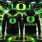 Oregon Ducks Origin of Speed 2026 Forest Night Green Hoodie