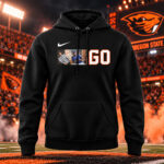 Oregon State Beavers 2026 Damn Good Offense Meme Graphic Hoodie for College Football Fans