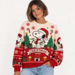 Peanuts Snoopy Winter 2026 Ugly Christmas Sweater For Peanuts Fans
