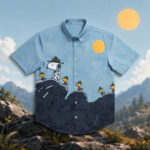 Peanuts Snoopy’s Troop 2026 Graphic Hawaiian Shirt for Peanuts Fans