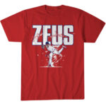 Philadelphia Phillies Jesús Luzardo Zeus Graphic Shirt for Baseball Fans