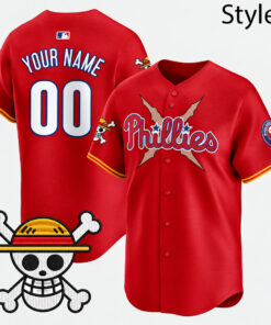 Philadelphia Phillies x One Piece 2026 Baseball Jersey
