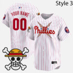 Philadelphia Phillies x One Piece 2026 Baseball Jersey