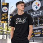 Pittsburgh Steelers 2026 Crucial Catch Graphic Shirt for Football Fans