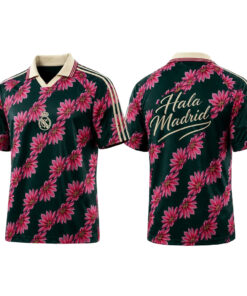 Real Madrid Floral Hala Madrid 2026 Soccer Jersey for Soccer Fans