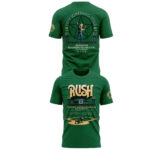 Rush 2026 Fifty Something Tour TD Garden Boston Massachusetts Graphic T-Shirt for Rush Fans