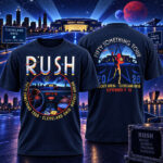 Rush Fifty Something Tour 2026 Cleveland Graphic Shirt for Rush Fans