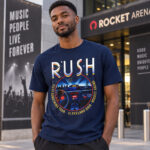 Rush Fifty Something Tour 2026 Cleveland Graphic Shirt for Rush Fans