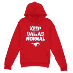 SMU Mustangs Football Keep Dallas Normal Graphic Shirt for College Football Fans