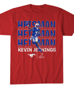 SMU Mustangs Football Kevin Jennings Heisman Hopeful Name Pose Graphic Shirt for College Football Fans