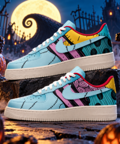 Sally Patchwork The Nightmare Before Christmas Halloween Shoes Sneakers for Fans