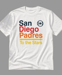 San Diego Padres To The Stars Graphic Shirt for Baseball Fans