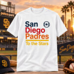 San Diego Padres To The Stars Graphic Shirt for Baseball Fans