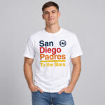 San Diego Padres To The Stars Graphic Shirt for Baseball Fans