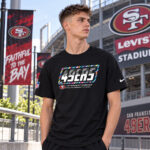 San Francisco 49ers 2026 Crucial Catch Graphic Shirt for Football Fans