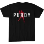 San Francisco 49ers Air Brock Purdy Graphic Shirt for Football Fans