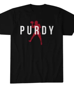 San Francisco 49ers Air Brock Purdy Graphic Shirt for Football Fans
