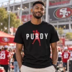 San Francisco 49ers Air Brock Purdy Graphic Shirt for Football Fans
