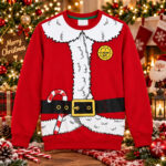 Santa Claus Christmas 2026 Ugly Sweater