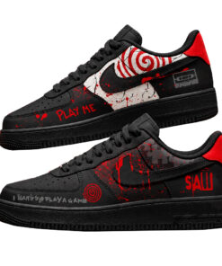 Saw Horror Movie Billy The Puppet Jigsaw Shoes Sneakers