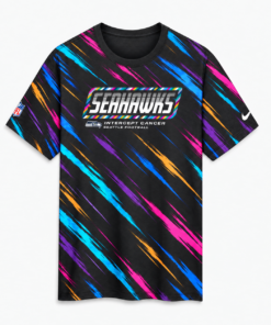 Seattle Seahawks 2026 Crucial Catch Graphic Shirt Version 2 for Football Fans