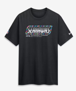 Seattle Seahawks 2026 Crucial Catch Graphic Shirt for Football Fans