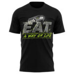 Seattle Seahawks Coach Mike Macdonald 2026 Effort Angles Tackling Graphic Shirt for Football Fans