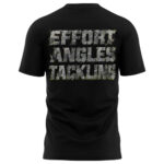 Seattle Seahawks Coach Mike Macdonald 2026 Effort Angles Tackling Graphic Shirt for Football Fans
