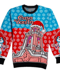 Snowy Tower Ugly Christmas Sweater 2026 for Christmas Fans