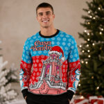 Snowy Tower Ugly Christmas Sweater 2026 for Christmas Fans