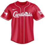 St. Louis Cardinals x Hello Kitty Night Game 2026 Red Graphic Baseball Jersey for Baseball and Hello Kitty Fans