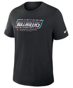 Tampa Bay Buccaneers 2026 Crucial Catch Graphic Black Shirt for Football Fans