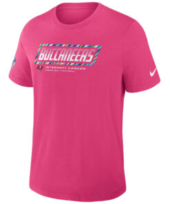 Tampa Bay Buccaneers 2026 Crucial Catch Graphic Pink Shirt for Football Fans
