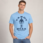 Tampa Bay Rays Yandy Díaz Strong Hitter Graphic Shirt for Baseball Fans