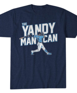 Tampa Bay Rays Yandy Díaz The Yandy Man Can Graphic Shirt for Baseball Fans