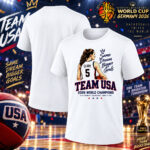 Team USA 2026 FIBA Women’s Basketball World Cup Champions Graphic Shirt for Basketball Fans
