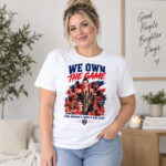 Team USA 2026 FIBA Women’s Basketball World Cup Champions We Own The Game Graphic Shirt for Basketball Fans