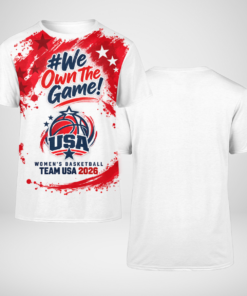 Team USA FIBA Women’s Basketball World Cup 2026 We Own The Game Shirt